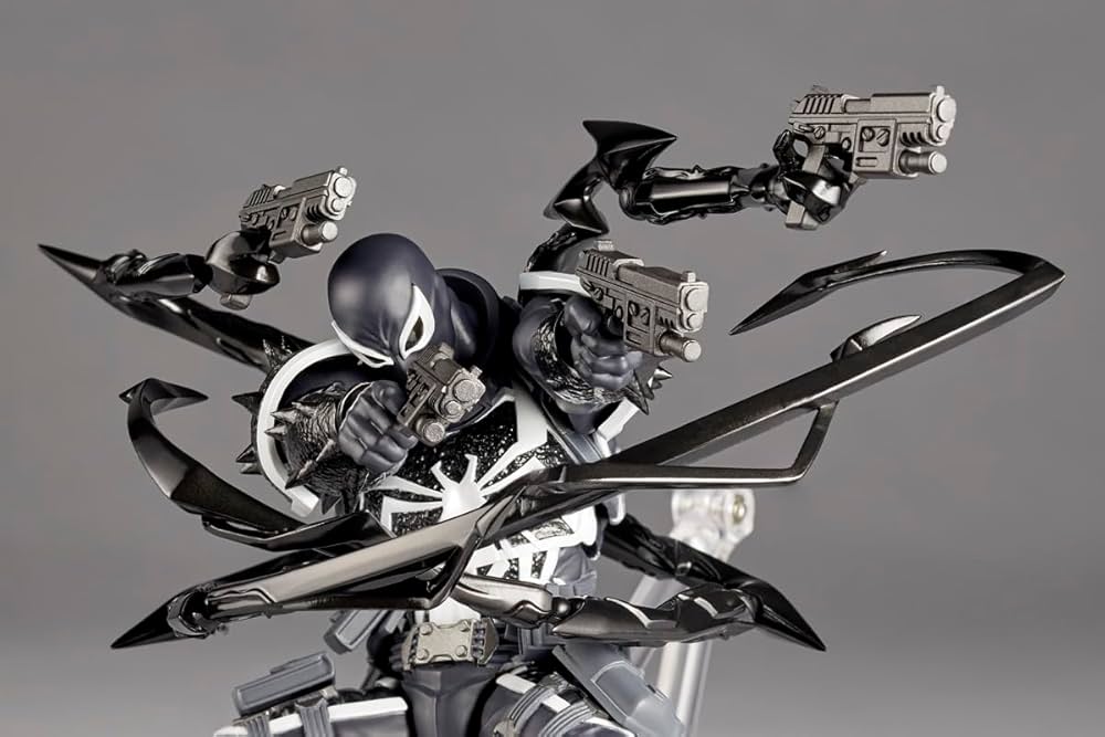 Kaiyodo Revoltech Amazing Yamaguchi Agent Venom całkowita